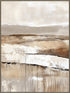 Canvas handgeschilderd Uitzicht - 60x80cm - incl. lijst