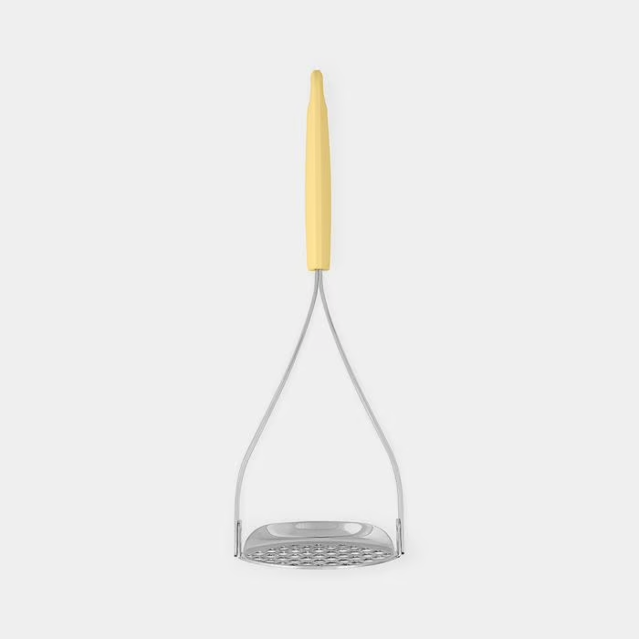 BRABANTIA Tasty+ pureestamper plus lepel - vanilla yellow