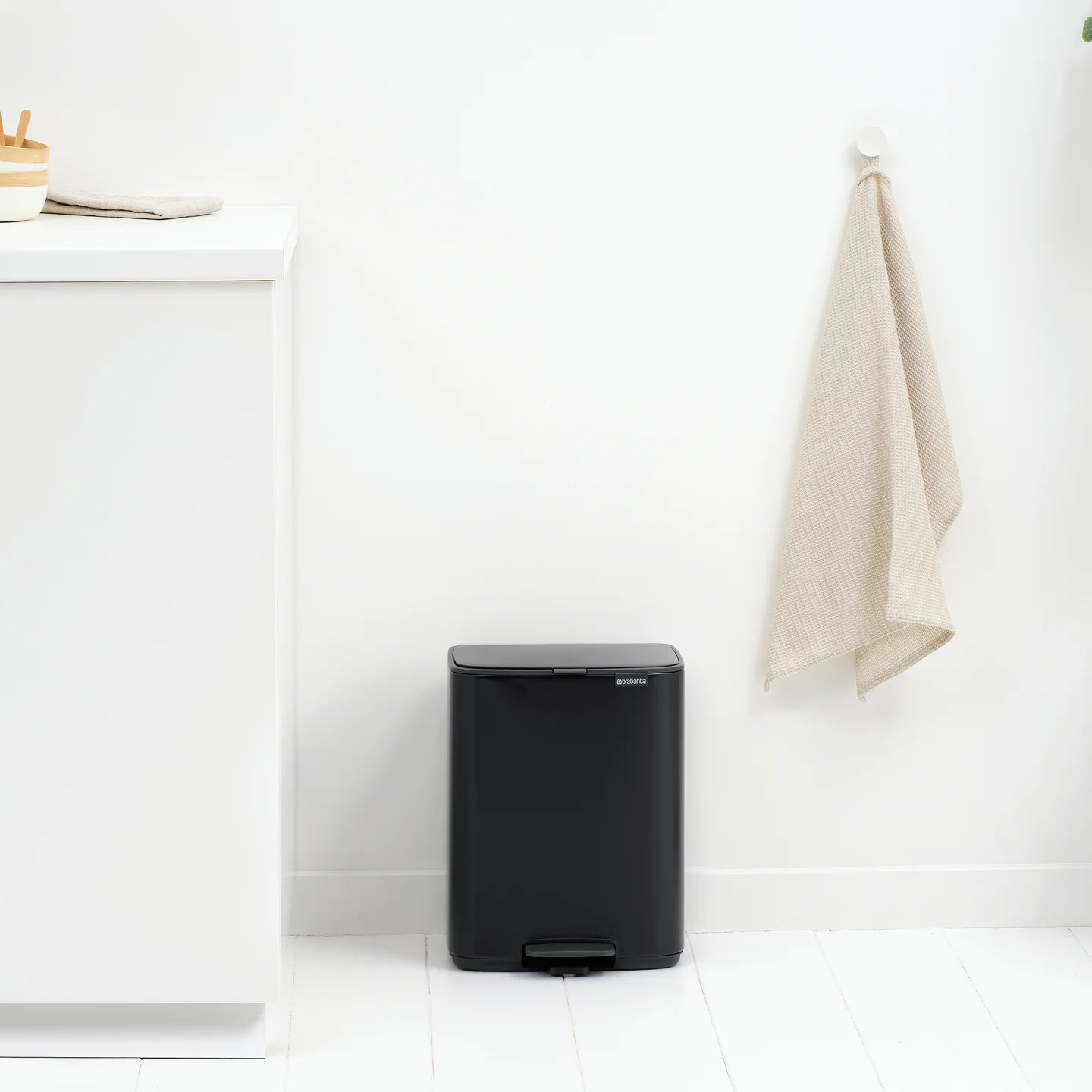 BRABANTIA Bo pedaalemmer 12L - matt black