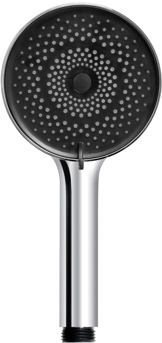 WENKO Softwater handdouche 120mm - chroom/ zwart