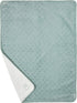 NATTOU Lapidou dekentje 100cm - wavy kopergroen