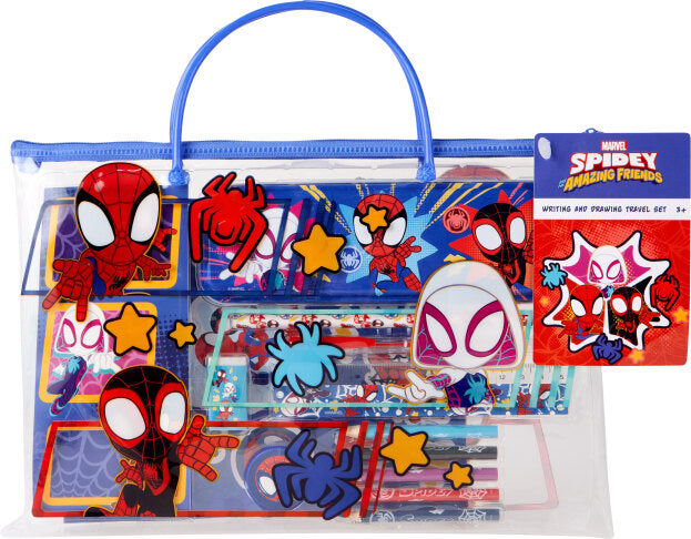 SPIDEY Schrijf- en teken reisset