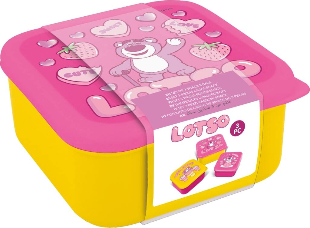 LOTSO Snackdoos - 3 in 1