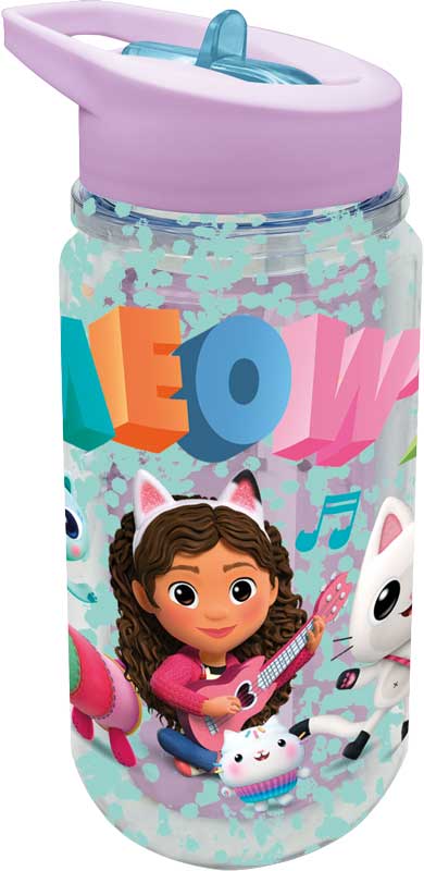 GABBY DOLLHOUSE Waterfles 330ml - m/glitter