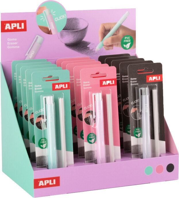 APLI Gom m/houder + vulling