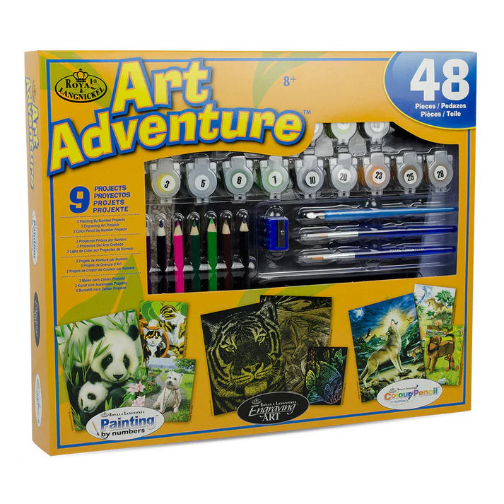 R&L Art adventure activity set - 9 projecten