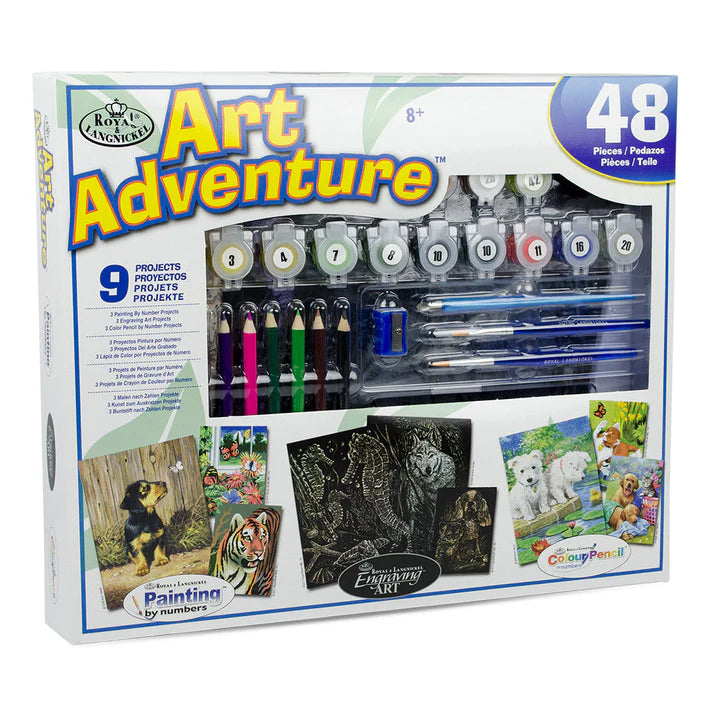 R&L Art adventure activity set - 9 projecten