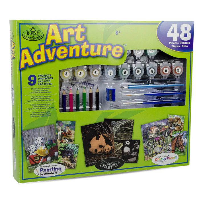 R&L Art adventure activity set - 9 projecten