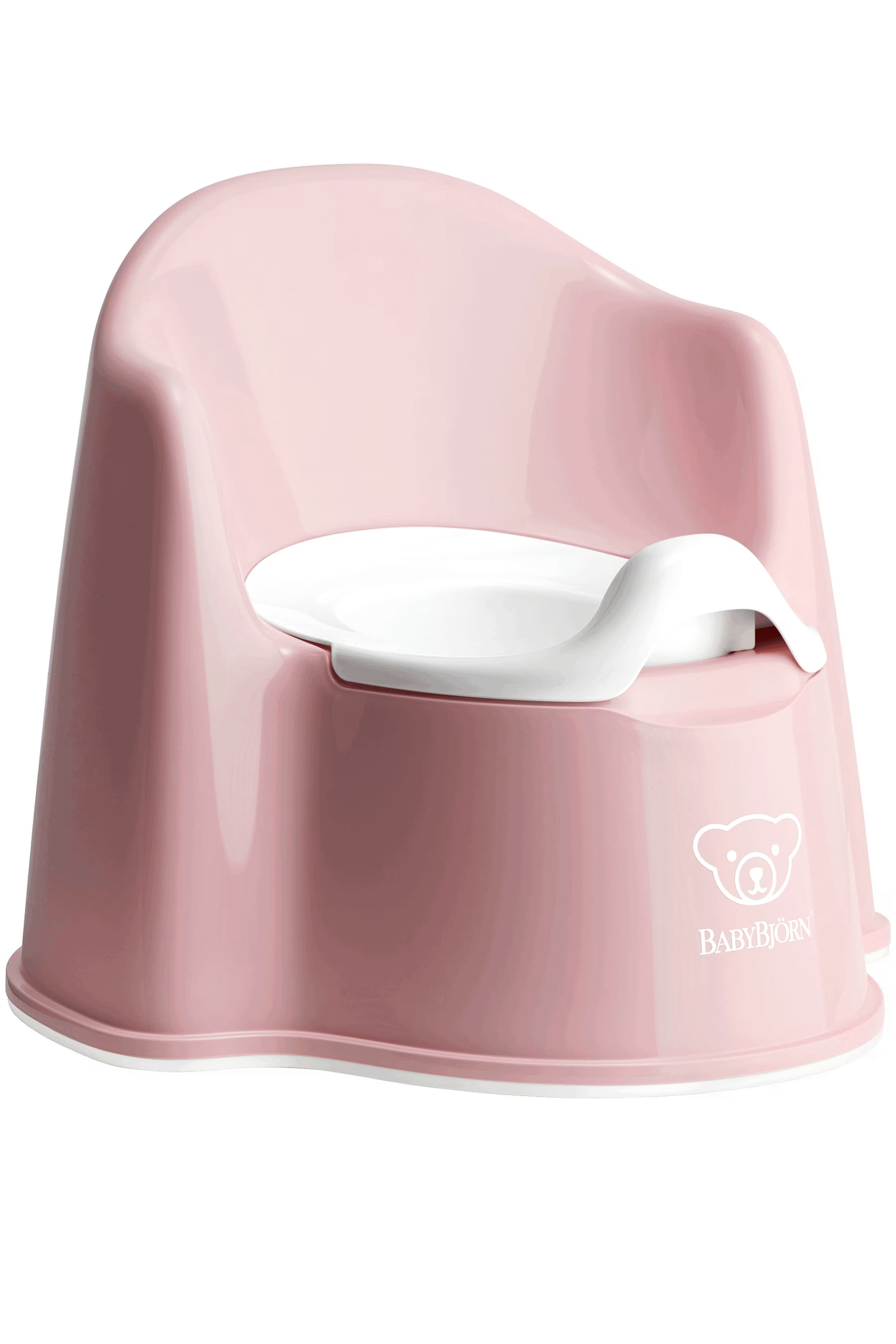 BabyBjorn Zetelpotje - pastelroze/wit