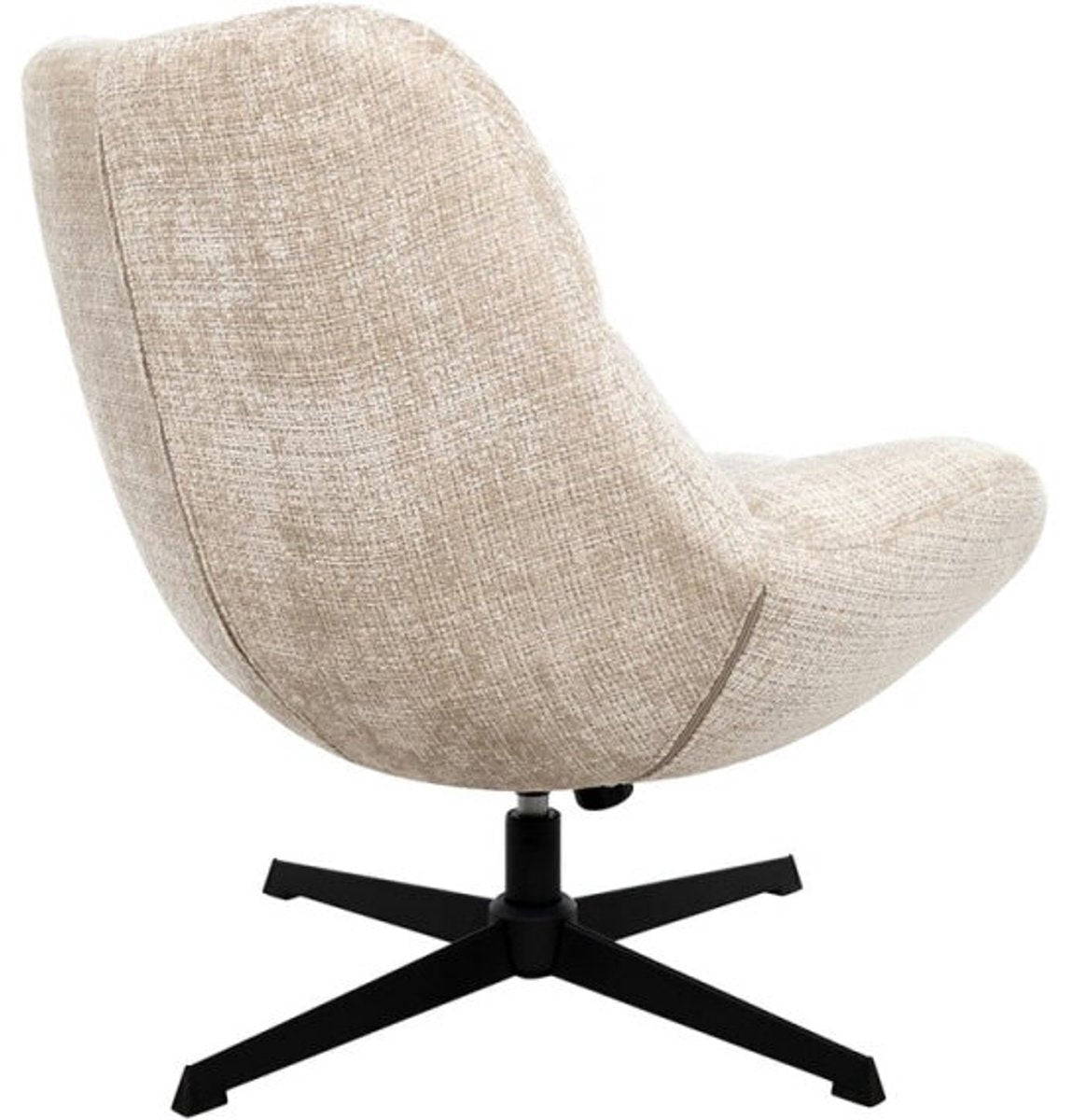 Chuck draai fauteuil 360 + rock system - cremona natural