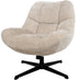 Chuck draai fauteuil 360 + rock system - cremona natural