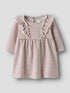 NAME IT Girls NBFBRIPA LS kleedje - oxblood red - 86