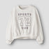 NAME IT Girls NKFTAYA LS sweatshirt - cloud dancer - 116