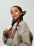 NAME IT Girls NKFTAYA LS sweatshirt - grey melange - 116