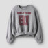 NAME IT Girls NKFTAYA LS sweatshirt - grey melange - 146/152