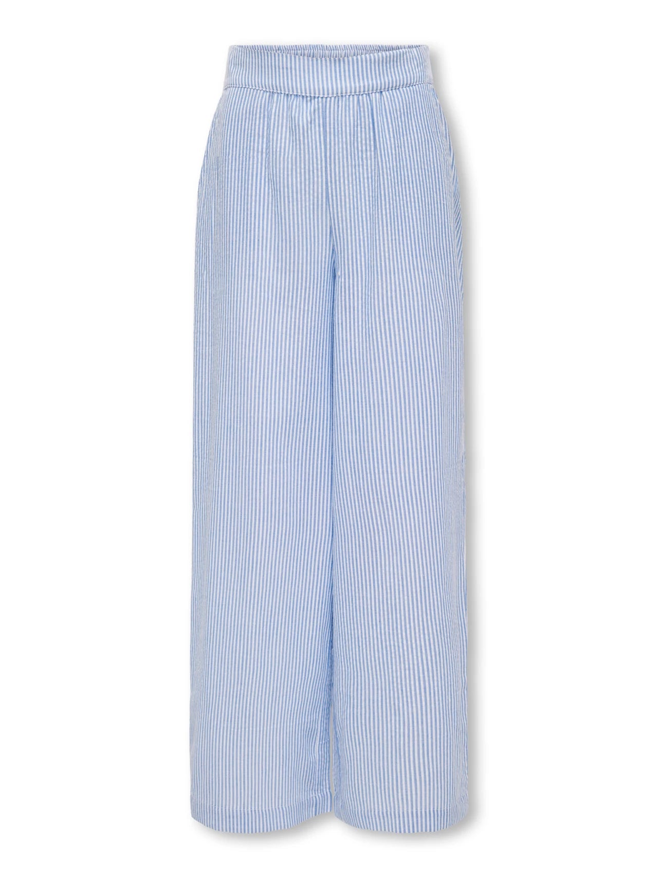 ONLY Girls KOGSMILLA broek - cloud dancer/clear sky - 146