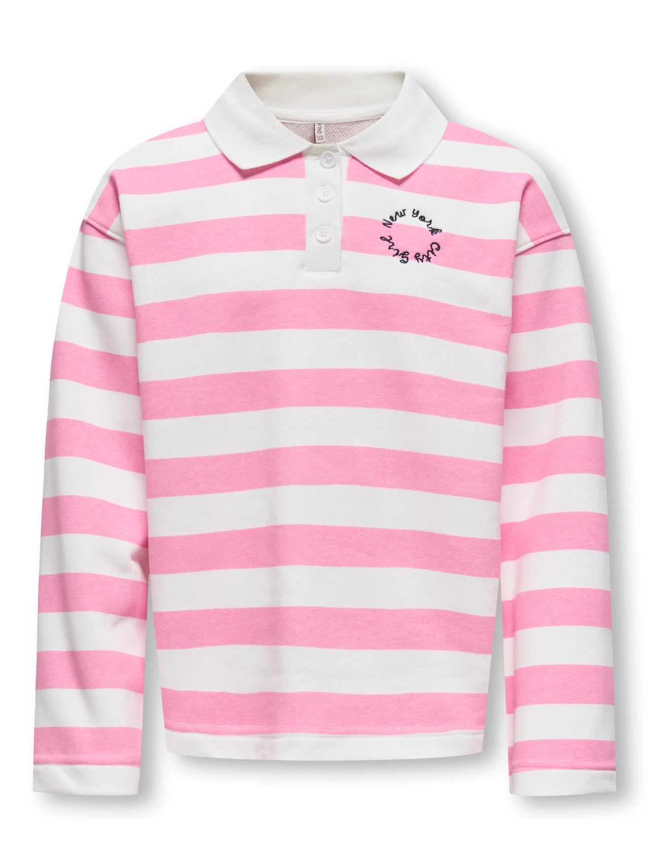 ONLY Girls KOGESTHER LS T-shirt - begonia pink/white alyssum - 134/140