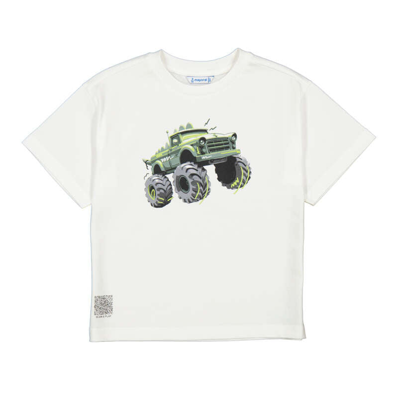 MAYORAL B shirt truck - cream - 6