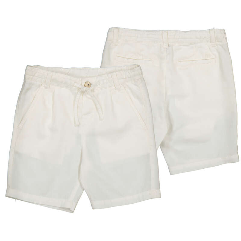 MAYORAL B linen bermuda - cream - 8