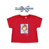 MAYORAL G  T-shirt m hoofdband - red - 2