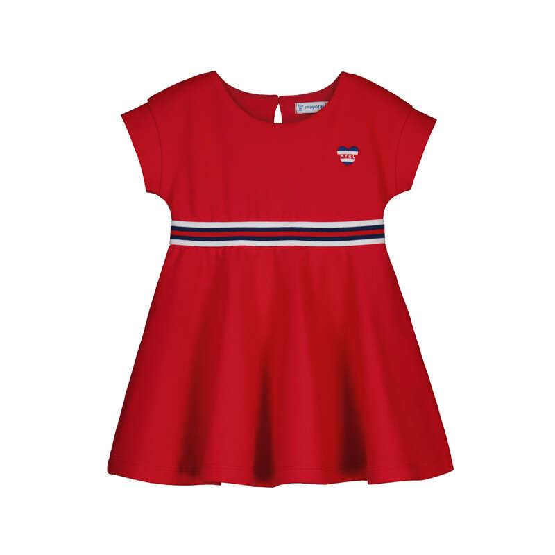 MAYORAL G knit kleedje - red - 9M