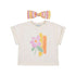 MAYORAL G band T-shirt - bone - 4
