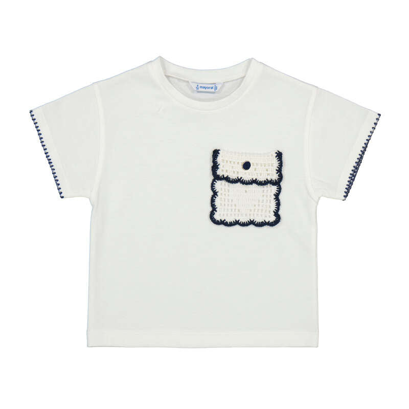 MAYORAL G T-shirt - natural - 7
