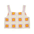 MAYORAL G crochet top - bone - 8