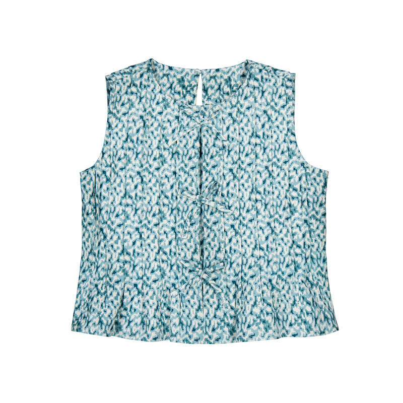 MAYORAL G printed top - jade - 10