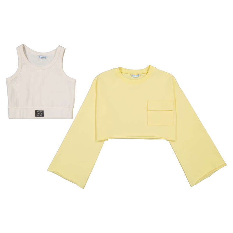 MAYORAL G pullover set - vanilla - 14