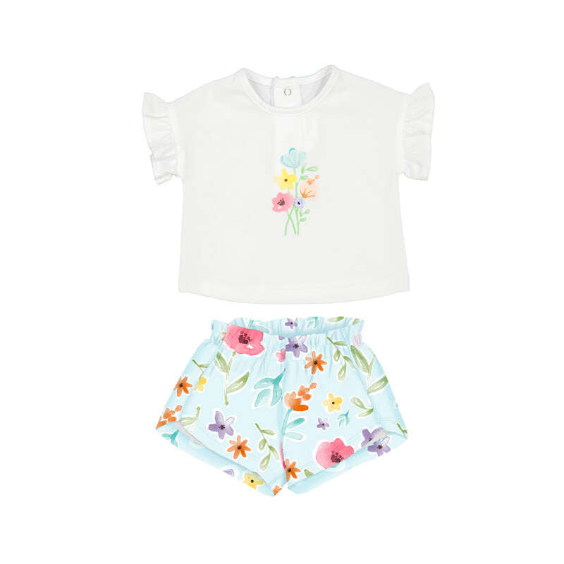 MAYORAL LAYETTE G shorts set - hawaii - 4/6