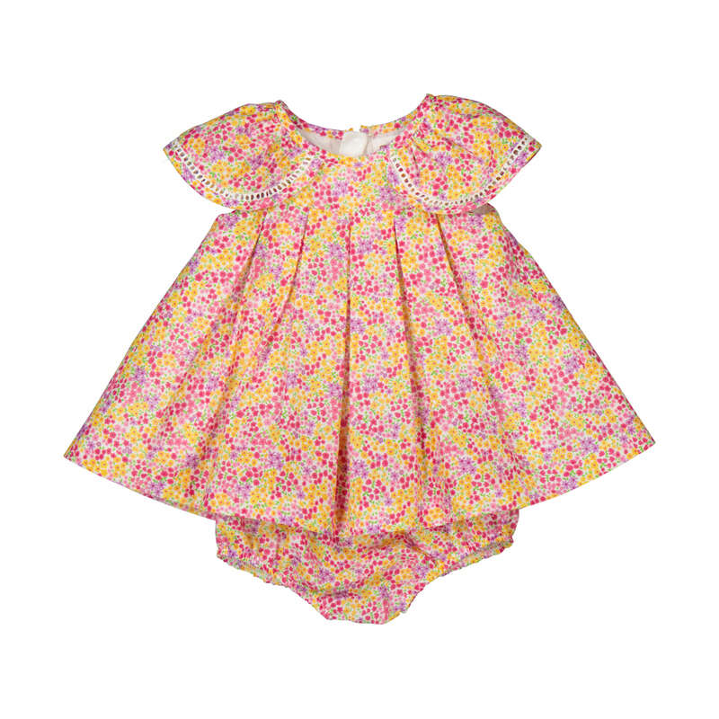 MAYORAL LAYETTE G printed kleedje - rose - 4/6