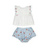 MAYORAL LAYETTE G rok set - lagoon - 4/6