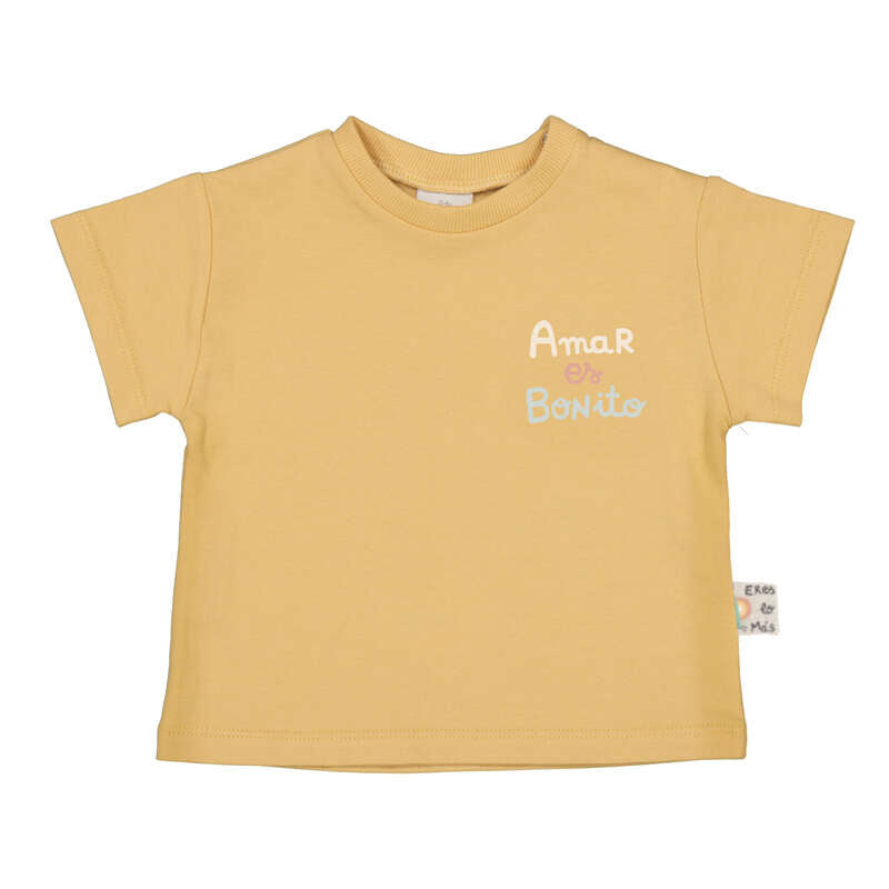 MAYORAL Unisex T-shirt - honey - 6/9