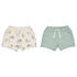 MAYORAL Unisex shorts set/2 - mint - 6/9