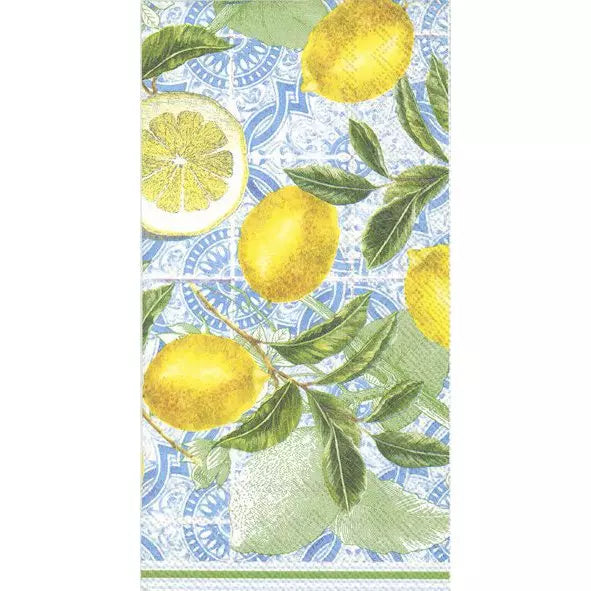 IHR Servetten buffet 42x33cm - Citrus limon mix 868500