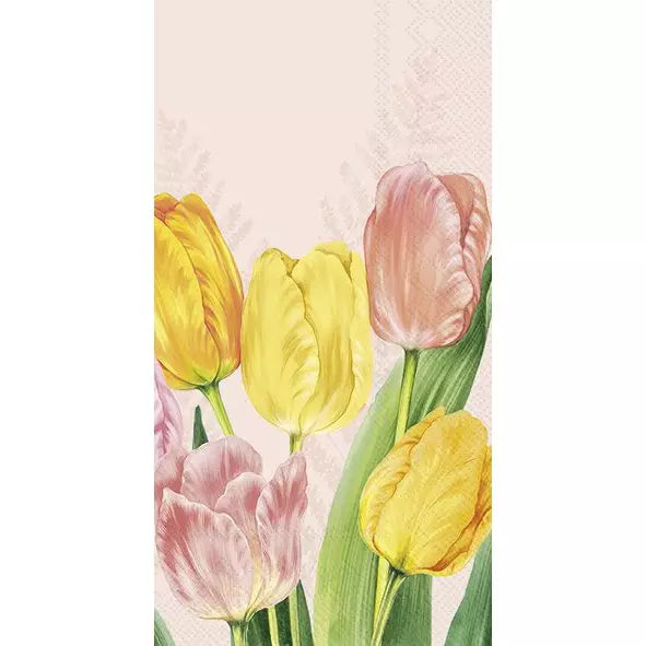 IHR Servetten buffet 42x33cm - Spring tulips 1070550