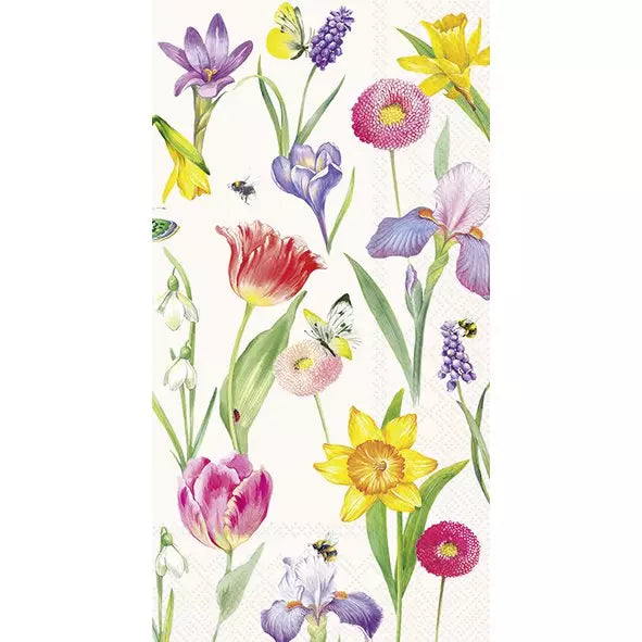 IHR Servetten buffet 42x33cm - Spring awakening cream 1100160