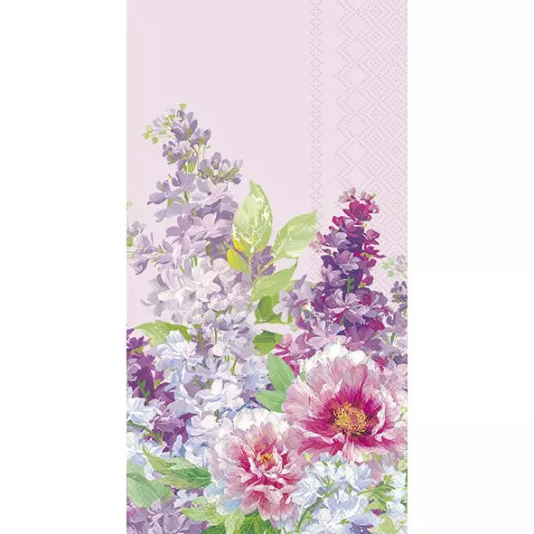 IHR Servetten buffet 42x33cm - Charlottes garden lilac 1104789
