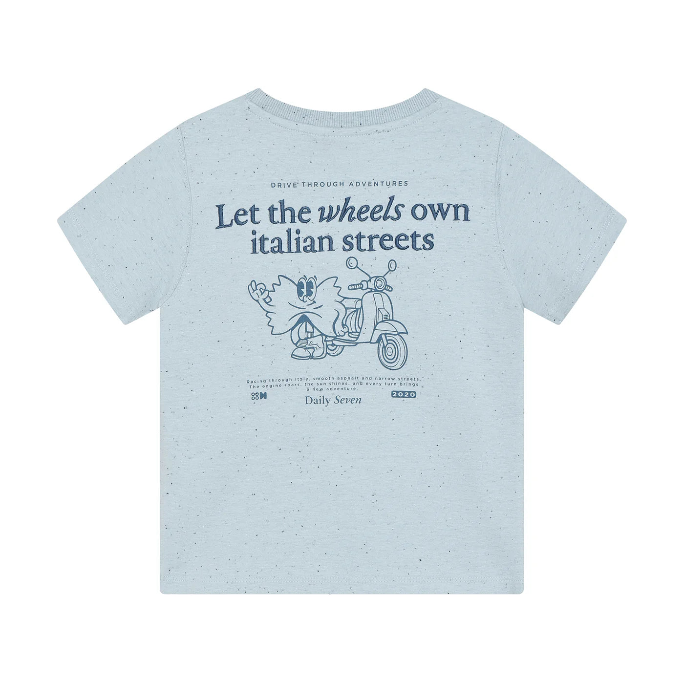 DAILY7 boys t-shirt - celestial blue - 128