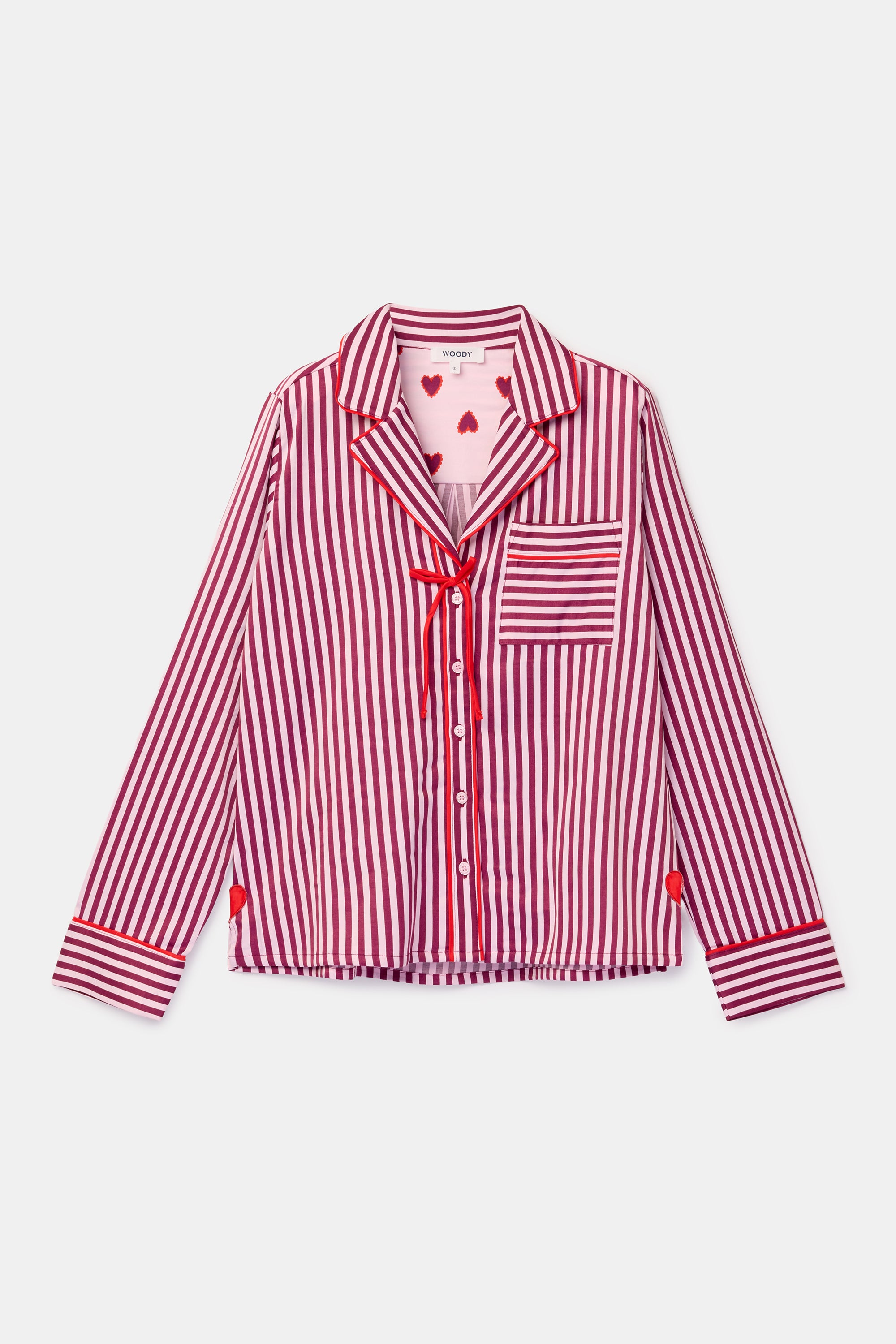 WOODY Dames pyjama - roze - XS
