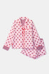 WOODY Dames pyjama kort - roze - XS