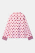 WOODY Dames pyjama kort - roze - S