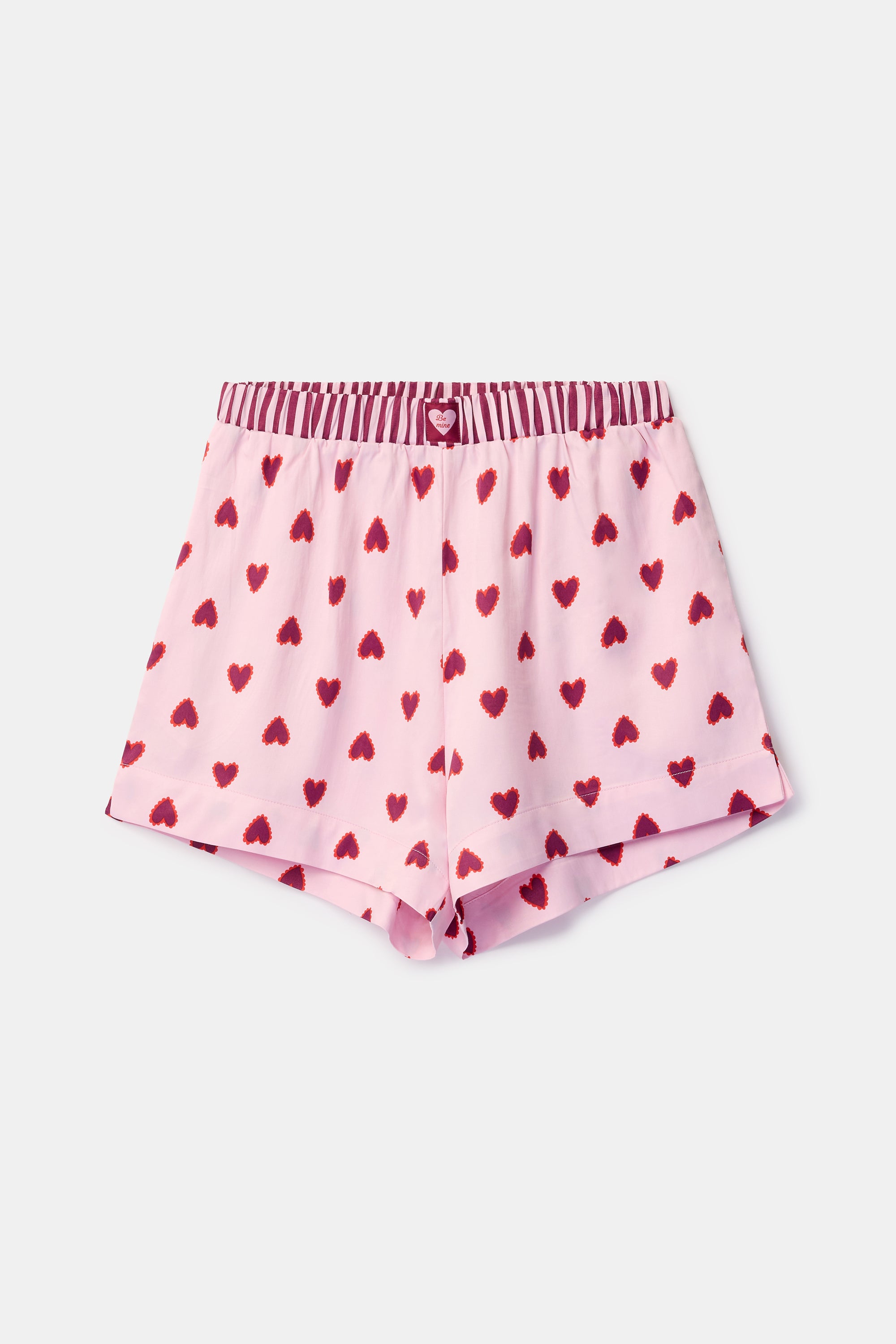 WOODY Dames pyjama kort - roze - S