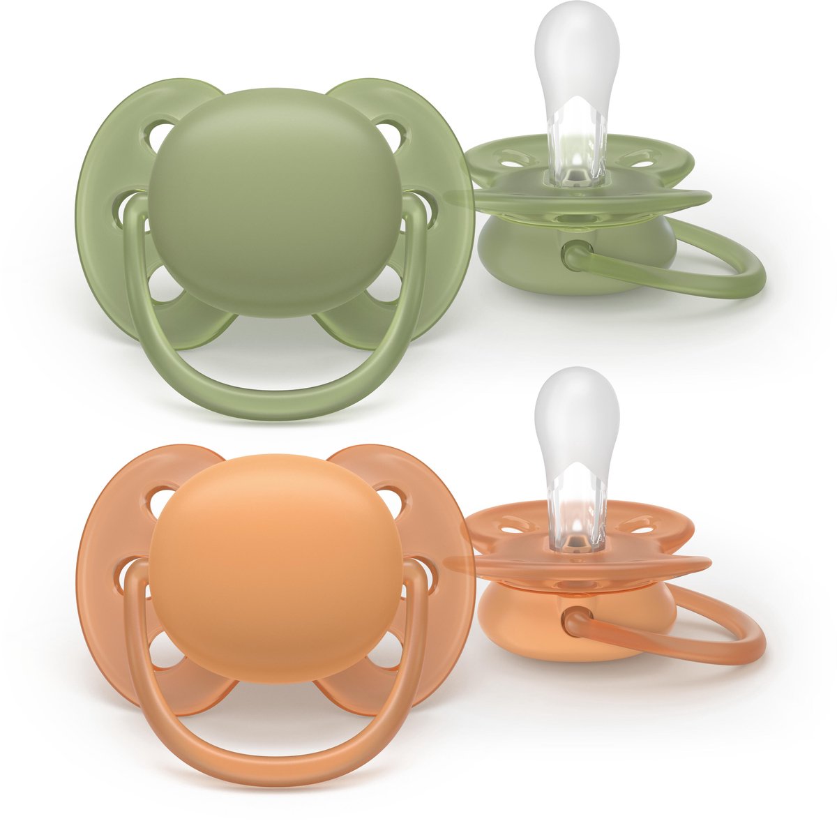 AVENT Fopspeen +18m soft terracotta/kaki