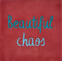 YETT Tegeltje - beautiful chaos + roze/turquoise