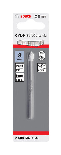 BOSCH Ceramic boor CYL-9 - 8x80mm