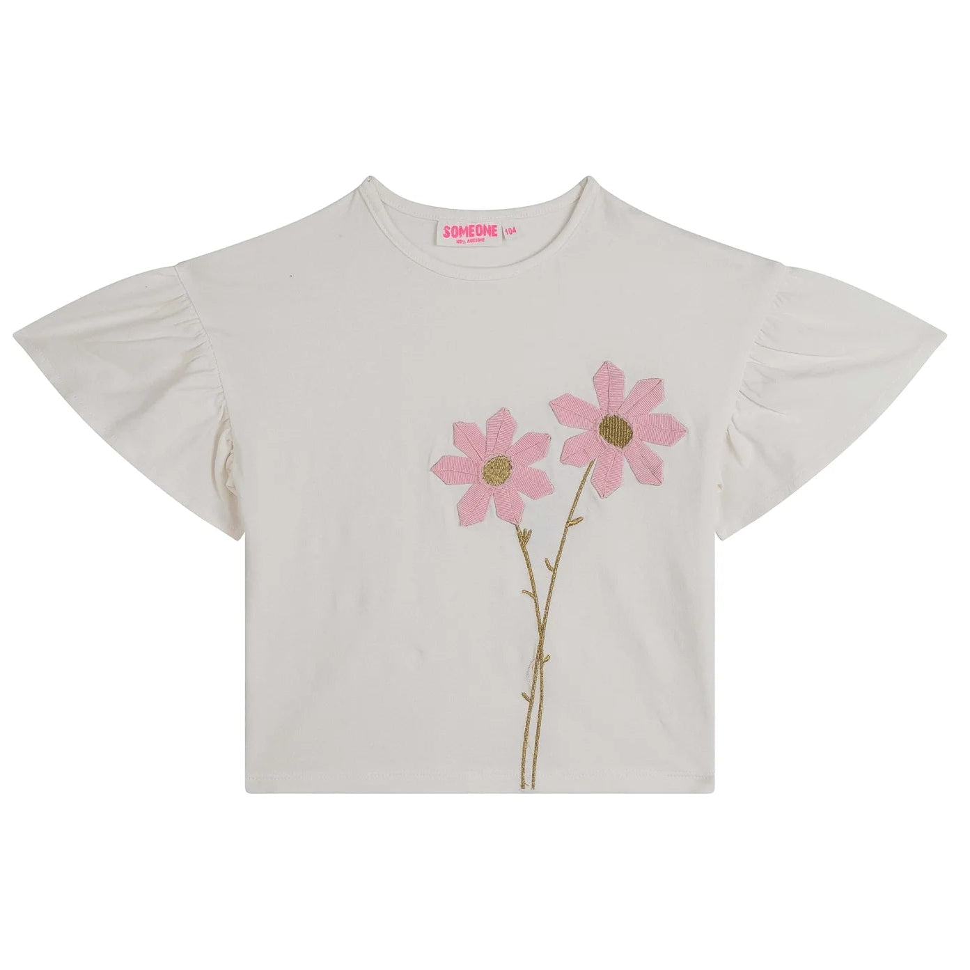 SOMEONE G Zora t-shirt - ecru - 92 ZORASG02A