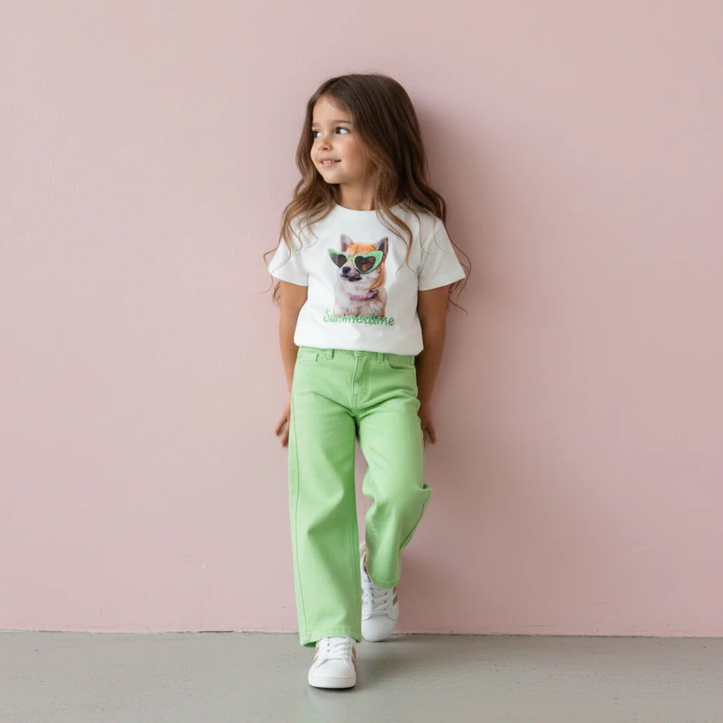 SOMEONE G Marley t-shirt - ecru - 98 MARLEYSG02A