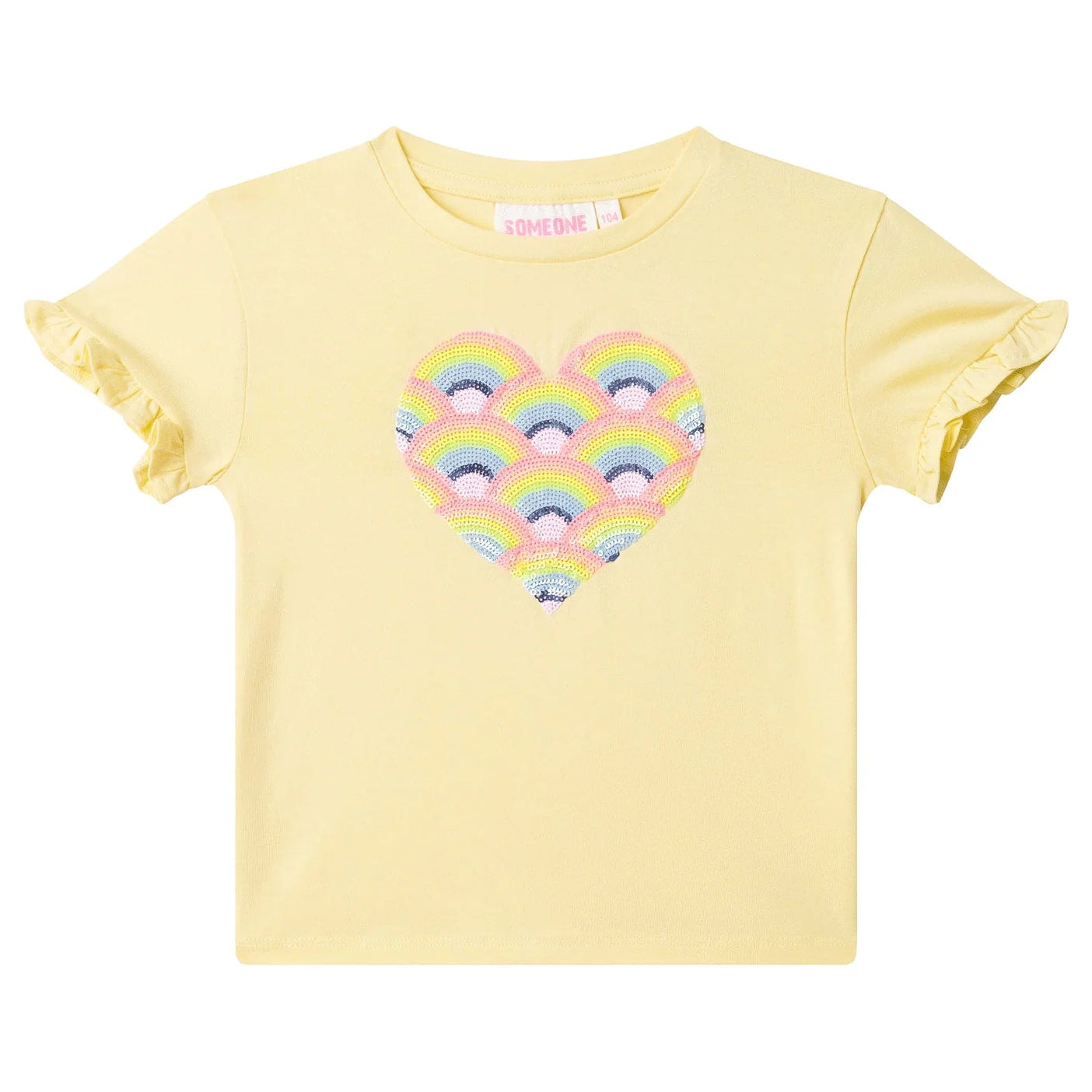 SOMEONE G Faro t-shirt - l. geel - 92 FAROSG02A
